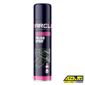 اسپری پولیش داشبورد براق کننده و تمیز کننده خودرو آرل حجم 300 گرم