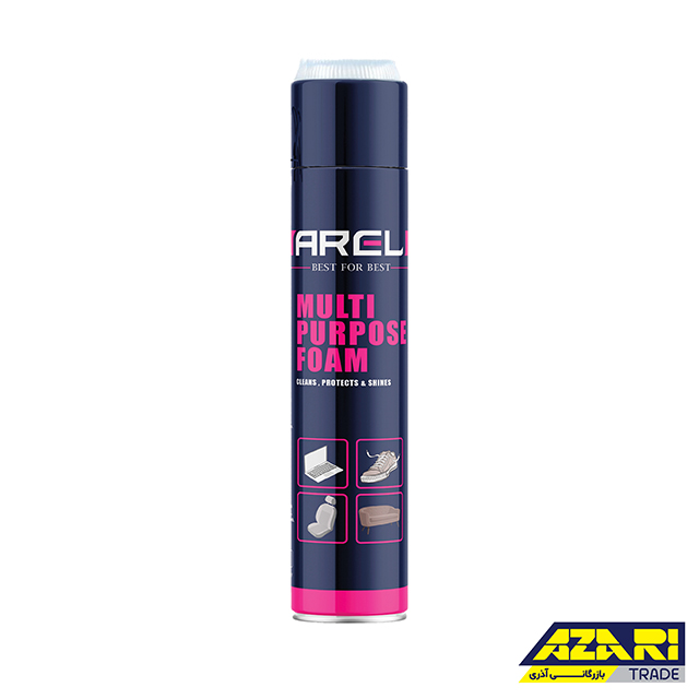 اسپری فوم پاک کننده همه کاره آرل 750 میلی لیتر