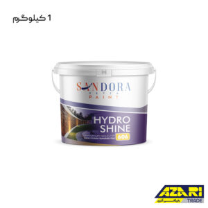 لاک آب گریز هیدروشاین شفاف ساندورا کد 606 یک کیلوگرم
