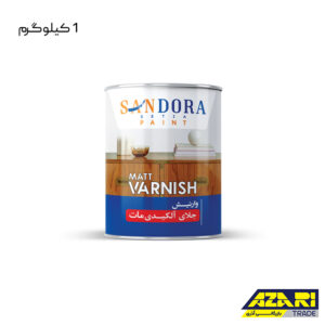 روغن جلا وارنیش مات ساندورا کد 66 کوارت