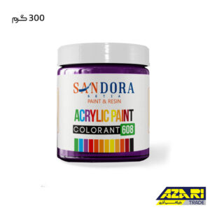 مادر رنگ کلورانت بنفش ساندورا کد 384 (300 گرم)