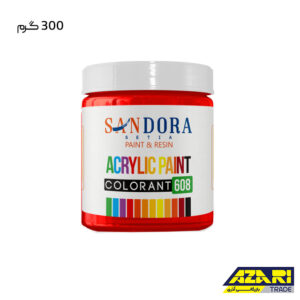 مادر رنگ کلورانت قرمز ساندورا کد 390 (300 گرم)