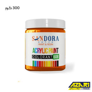 مادر رنگ کلورانت نارنجی ساندورا کد 386 (300 گرم)